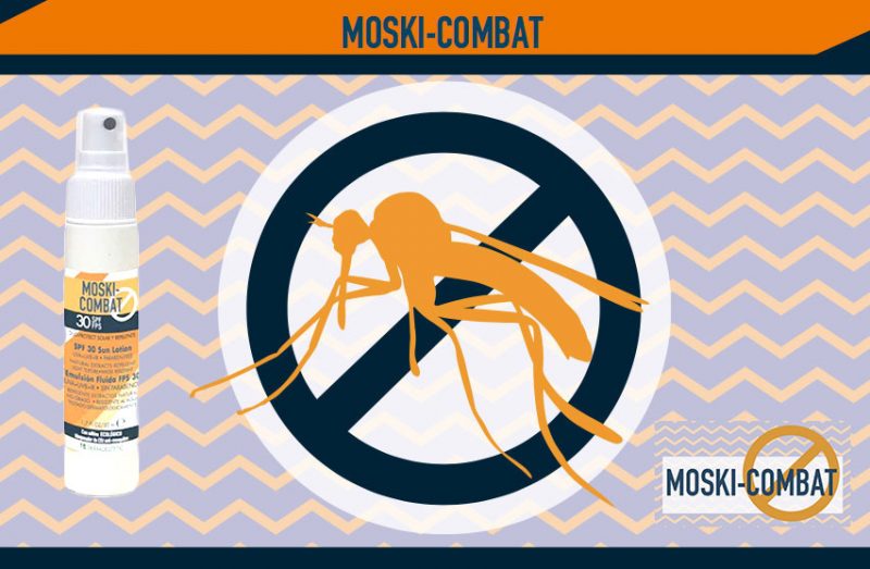 Repelente antimosquitos Moski-Combat